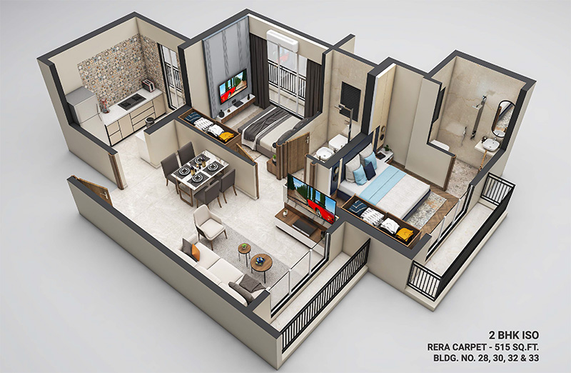 Exclusive amenities at Mayfair Garden Virar