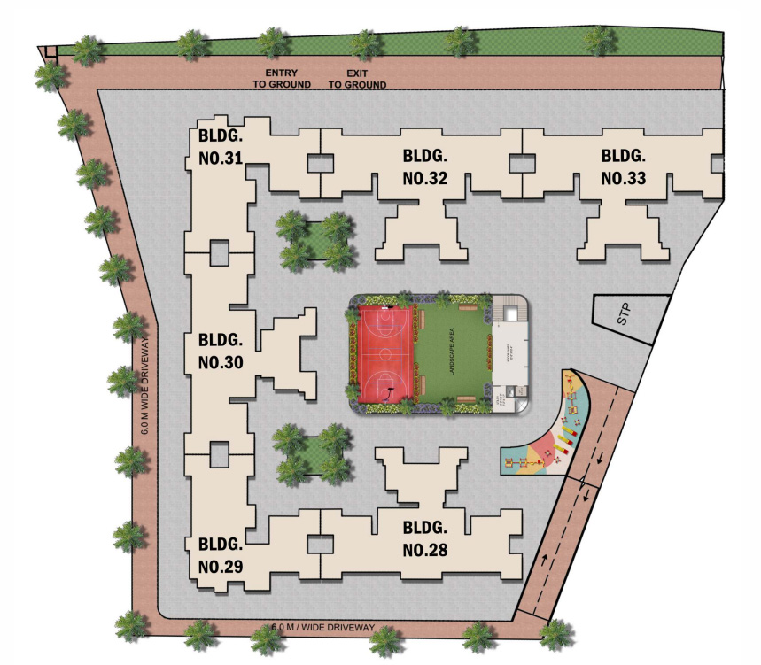 Mayfair Garden Virar Strategic Location Map